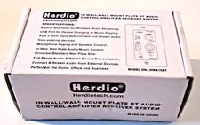 Herdio in Wall Audio Control Amplifier Receiver 4 Channel Wall Plate HWA16BT picture