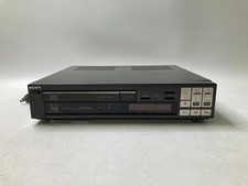 Vintage Sony CDP-102 CD Player. Stuck Disc Tray. Reads Discs. *Parts picture