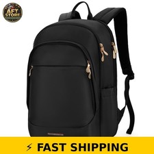 LIGHT FLIGHT Black Travel Backpack for 15.6 Inch Laptop picture