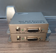 Lot of 2 Gefen EXT-DVI-1CAT5-ELR DVI ELR Extender, 