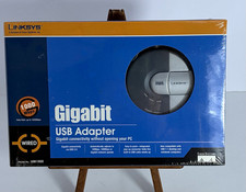 Linksys USB1000 Gigabit USB Adapter New Factory Sealed Retro Networking  picture