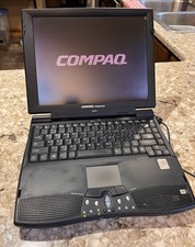 Compaq Presario 1275 Laptop Series 203/205 Cord-Soft Case Working READ picture