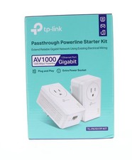 TP-Link AV1000 Powerline Ethernet Adapter Kit - Passthrough, Gigabit Port picture