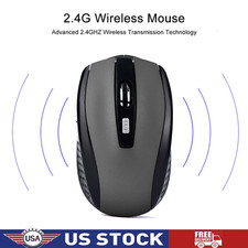 Wireless Optical Mouse Mice 2.4GHz USB Receiver For Laptop PC Computer DPI lot picture