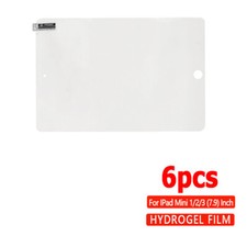 6Pcs HD Clear Tablet Screen Protector Protective Film For iPad Series picture