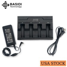 US 4-Slot Battery Charger SAC3600-4001CR for Zebra DS3678, DS3600, LI3678,LI3600 picture