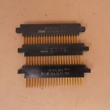 Lot of 3 Vintage Cinch PC Card Edge Connector 253-22-00-253 50 44E 10 1 80 18 picture