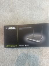 New Open Box Luxul XWR-1200 Dual-Band AC1200 Gigabit Router picture