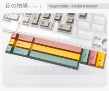 134 Keys 9009 Pbt Keycap Cherry Profile Dye Sub Retro Keycaps Set For Cherry Mx picture