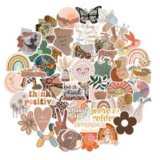 CAKOLINK Vintage Aesthetic Stickers 50 Pcs, Vinyl Waterproof for 1  picture