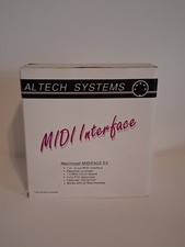 Vtg 1991 NOS Altech Systems Macintosh MIDIFACE EX. Very Rare picture