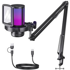 MAONO DGM20S Gaming Microphone for PC with Clear Voice & Noise Medium, Black picture