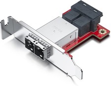 iPolex Mini SAS Adapter SFF-8643 to Dual SFF-8644 External Ports Internal SAS Ca picture