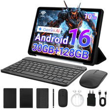 10 inch Tablet Android 16/15/14/13 GO 128GB/64GB ROM 8-Core / 4-Core Wifi Google picture