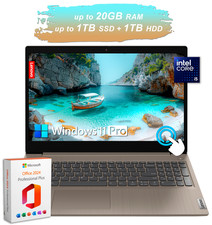 Lenovo IdeaPad Laptop 15 Touch Office Intel i5 Upto 20GB RAM 1TB SSD+1TB HDD Pro picture
