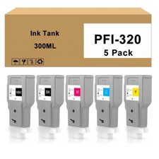 PFI320 PFI-320 Ink Tank Cartridge for imagePROGRAF TM-200 TM-300 TM-305 300ML picture