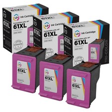 LD Replacement HP 61XL / CH564WN High Yield Color Ink Cartridge 3-Pack picture