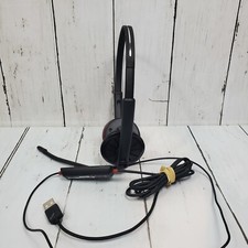 Plantronics Blackwire C320-M Black Headband USB Binaural Headset READ  picture