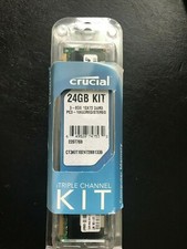 NEW Crucial 24GB (3x8GB) DIMM 240-pin ECC Registered DDR3 1333 Server Memory picture