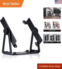 Pivoting Multi-Purpose Fan Mount for 120 & 140mm Fans Black picture