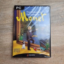 MONET THE MYSTERY OF THE ORANGERY by Wanadoo 2001 PC Game CD-ROM Adventure Rare picture