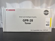 Genuine Canon GPR-28 YELLOW 1657B004 BA Toner Cartridge - SEALED picture