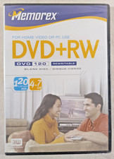 Memorex DVD+RW 4X Disc 4.7GB 120Min. Rewritable Video  picture