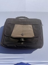 Targus Black and Gray Deluxe Laptop Messenger Bag Briefcase CPT401D picture