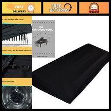 Stretchable Keyboard Dust Cover for 61/76 Key Digital Pianos & Consoles - Adjust picture