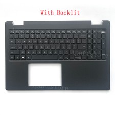 New Palmrest Upper Case Keyboard With Backlit For Dell Latitude 3520 E3520 DJP76 picture