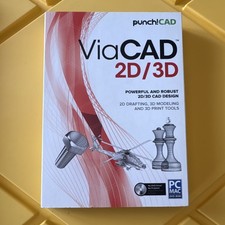 Punch Software ViaCAD 2D/3D CAD Design Software DVD-ROM for Windows & Mac picture