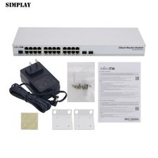 CRS326-24G-2S+RM 24-Port Cloud Router Switch  ROS Dual System for MikroTik picture
