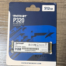 Patriot P320 512GB M.2 2280 NVMe PCIe Gen3 x4 Internal SSD P320P512GM28 picture