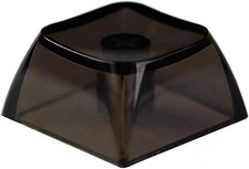 Blank Crystal Transparent Black Keycaps PC Material 1U XDA Profile Keycap for MX picture