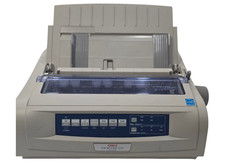OKI Microline 420 9-Pin Dot Matrix Impact Printer USB Parallel Heavy Duty picture