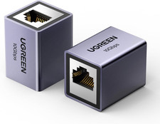 UGREEN Ethernet Coupler 10Gbps, Aluminum Alloy Shell, Space Grey picture