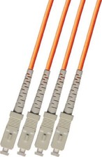 Direct Burial Outdoor SC 4 Strand Fiber Optic Cable Multimode 62.5/125 10M picture