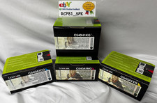 Genuine Lexmark C540 Toner Set CMYK C540H1KG C540A1CG New Free Overnight Ship picture