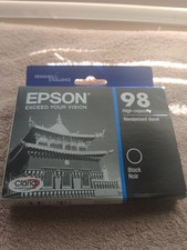Epson 98 High-Capacity Black Ink Cartridge New T098120 for Artisan 700 710 800 picture