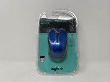 Logitech Compact 2.4GHz Wireless Mouse 910-005754 (Blue) picture