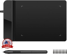 Tableta 4x3 Pluma De Dibujo Digital Para Graficos Grafica Digitalizadora NEW US picture