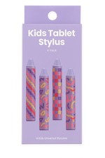 Tablet Stylus Pen 4-Pack Crayon Style | Touchscreen Pens for iPad & Tablets-Kids picture