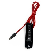 Plantronics C5200 USB-C Inline Controller Cable for Blackwire 5200 Headset Red picture
