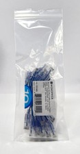 Monoprice SlimRun Cat6A Ethernet Patch Cable 10-Pack 1ft Black RJ45 10Gbps picture