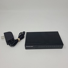 Intellinet 8-Port Fast Ethernet 10/100 Metal Desktop Size Office Switch, 523318 picture