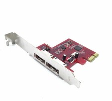 Nice Used Working Startech.com PEXESAT32 2Port Sata Revision 3.0 PCIE Card - USA picture