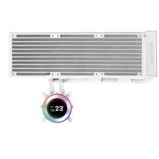 Lian Li Hydroshift II 360 Liquid CPU Cooler LCD Screen White HS2LCD36W picture