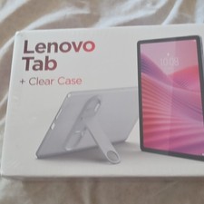 Lenovo Tab + Clear Case Bundle 10.1 inch Luna Grey picture