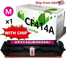 1-Pack of Magenta 414A Toner Cartridge W2023A for Pro M454dn M454dw Printer picture