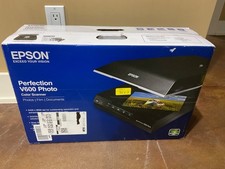 Epson Perfection V600 Photo Color Scanner | 6400x9600 DPI | NEW UNOPENED SEALED picture